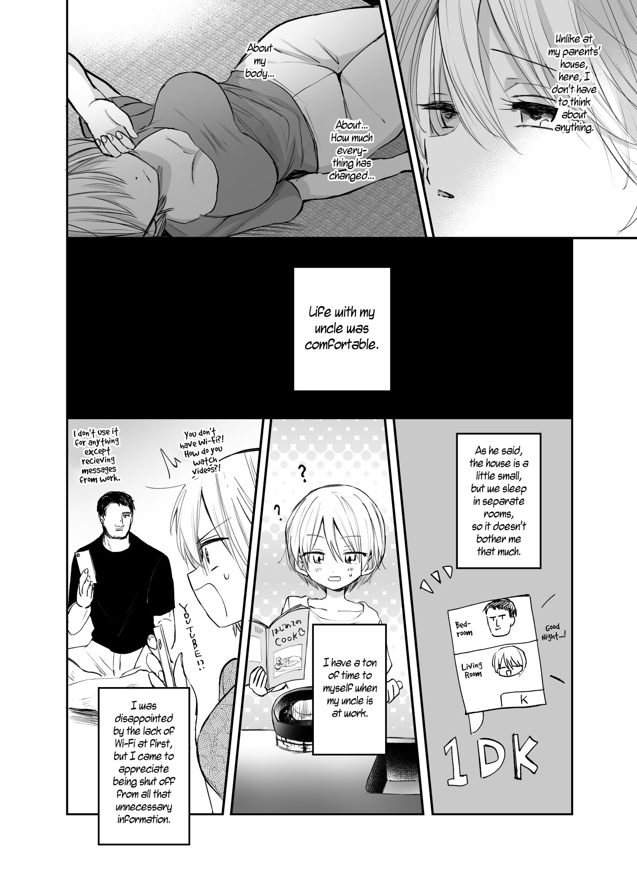 Hentai Manga Comic-I Became a Woman, and my Uncle...-Read-10